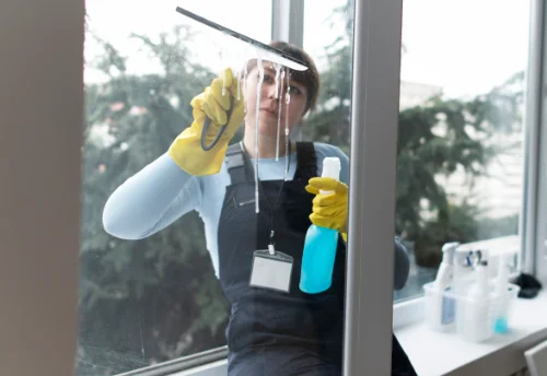 Nettoyage de vitres intérieures et extérieures à Quincy-Voisins